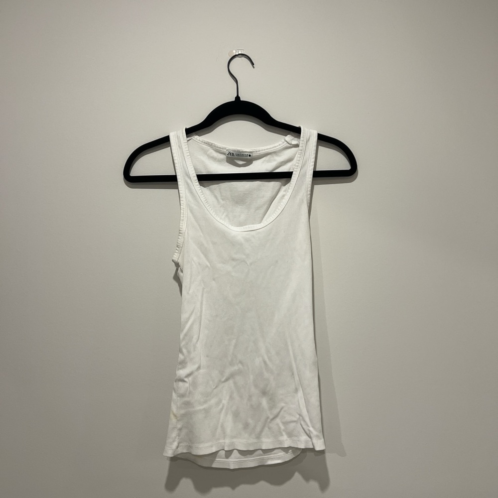 White Women's Tank Top